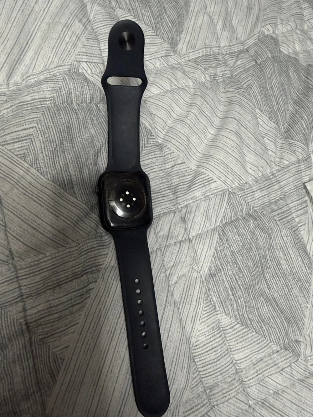 Apple Black Sport Band Smartwatch with Touchscreen